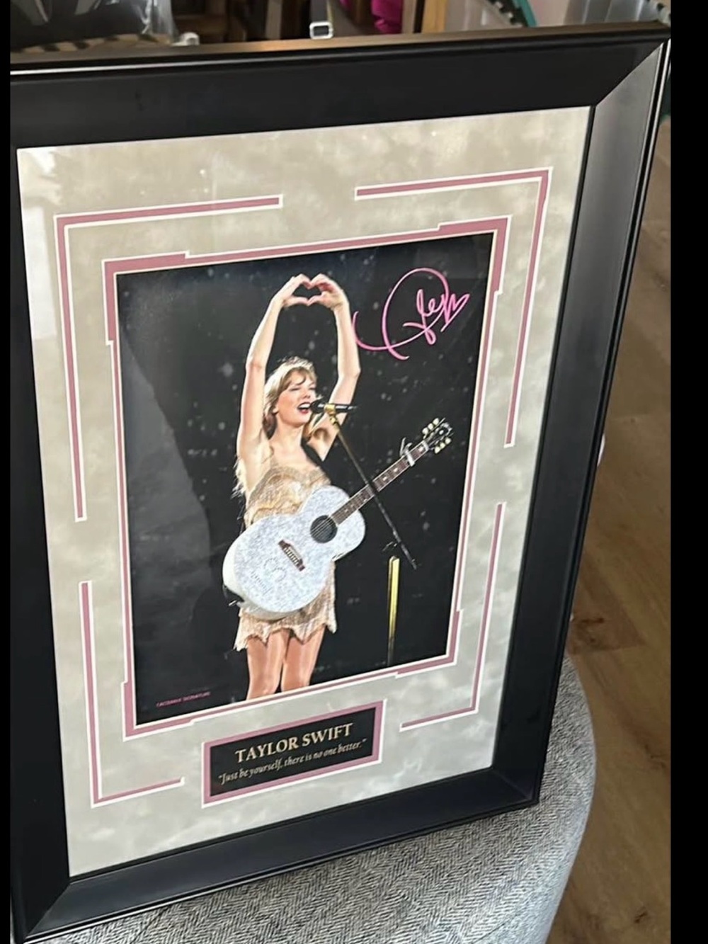 New Eras tour Taylor Swift Poster w/ Facsmile Signature.
